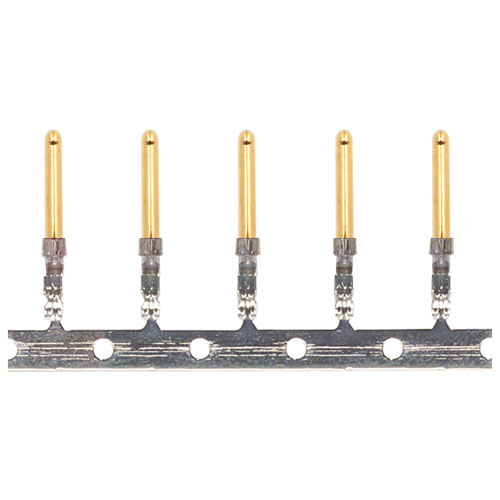 L-Com Male Circular Connector Contact, Contact Size 24 → 28AWG, Wire Size 24 → 28 AWG