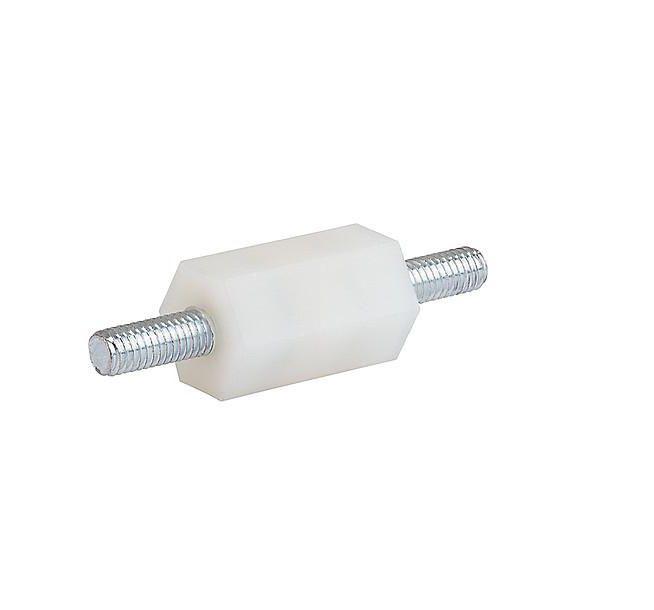 Schurter Spacer Stud, M3 Thread, 25mm Body, Zinc Plated Steel, Male/Female