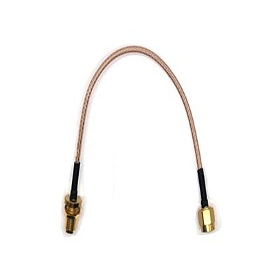 Mueller Electric BU Series Female SMA Female to Male SMA Straight Male, 150 mm 50 Ω