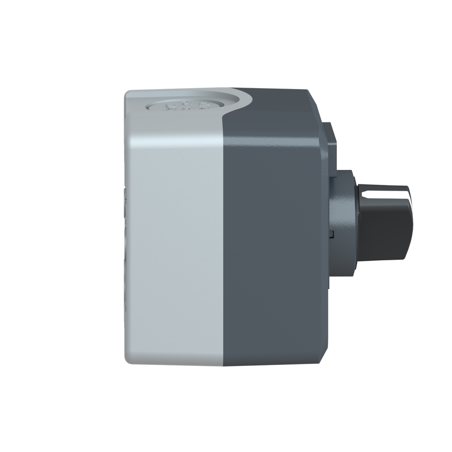 Schneider Electric Stay Put Control Station Switch - 1NO, Polycarbonate, Black, ARRET, MARCHE, IP66, IP67, IP69, IP69K