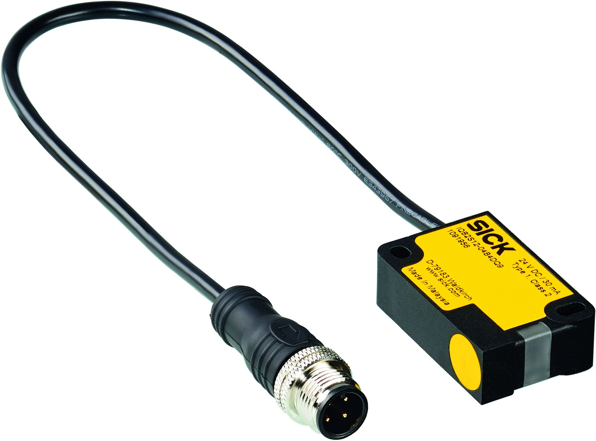 SICK IME2S Series Flush Inductive Non-Contact Safety Switch, 24V dc, Vistal Housing, 2NO, M12