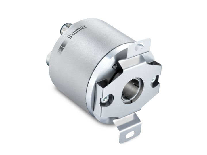 Baumer EAM580-BAC.7YPT.14160.A Series Magnetic Encoder, RS422 Signal, Blind Hollow Type, 10 → 15mm Shaft