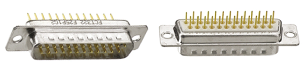 FCT from Molex F 9 Way Panel Mount D-sub Connector Plug