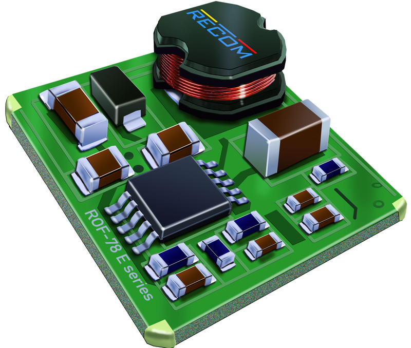 Recom Switching Regulator, Surface Mount, 5V dc Output Voltage, 9 → 36V dc Input Voltage, 500mA Output Current,