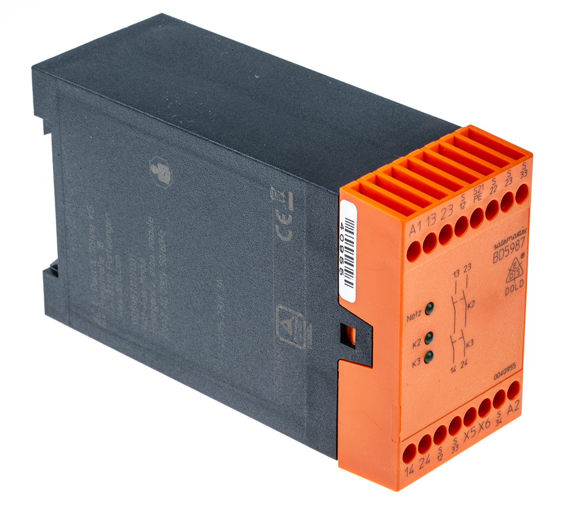 Dold Safemaster BD 5987 Safety Relay 230V ac, Dual-Channel 2 Safety Contacts