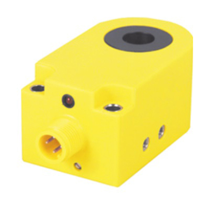 Turck Inductive Ring Proximity Sensor, M12, 30 mm Detection, PNP NO, 10 → 30 V dc