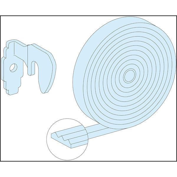 Schneider Electric PrismaSeT G Series Sheet Steel Sealing Kit for Use with PrismaSeT G Door, 5300 x 600mm