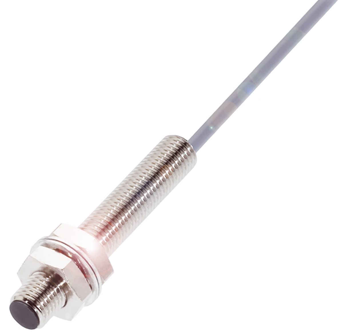 BALLUFF Inductive Threaded Barrel Proximity Sensor, M8, 2 mm Detection, PNP NO, 12 → 30 V dc