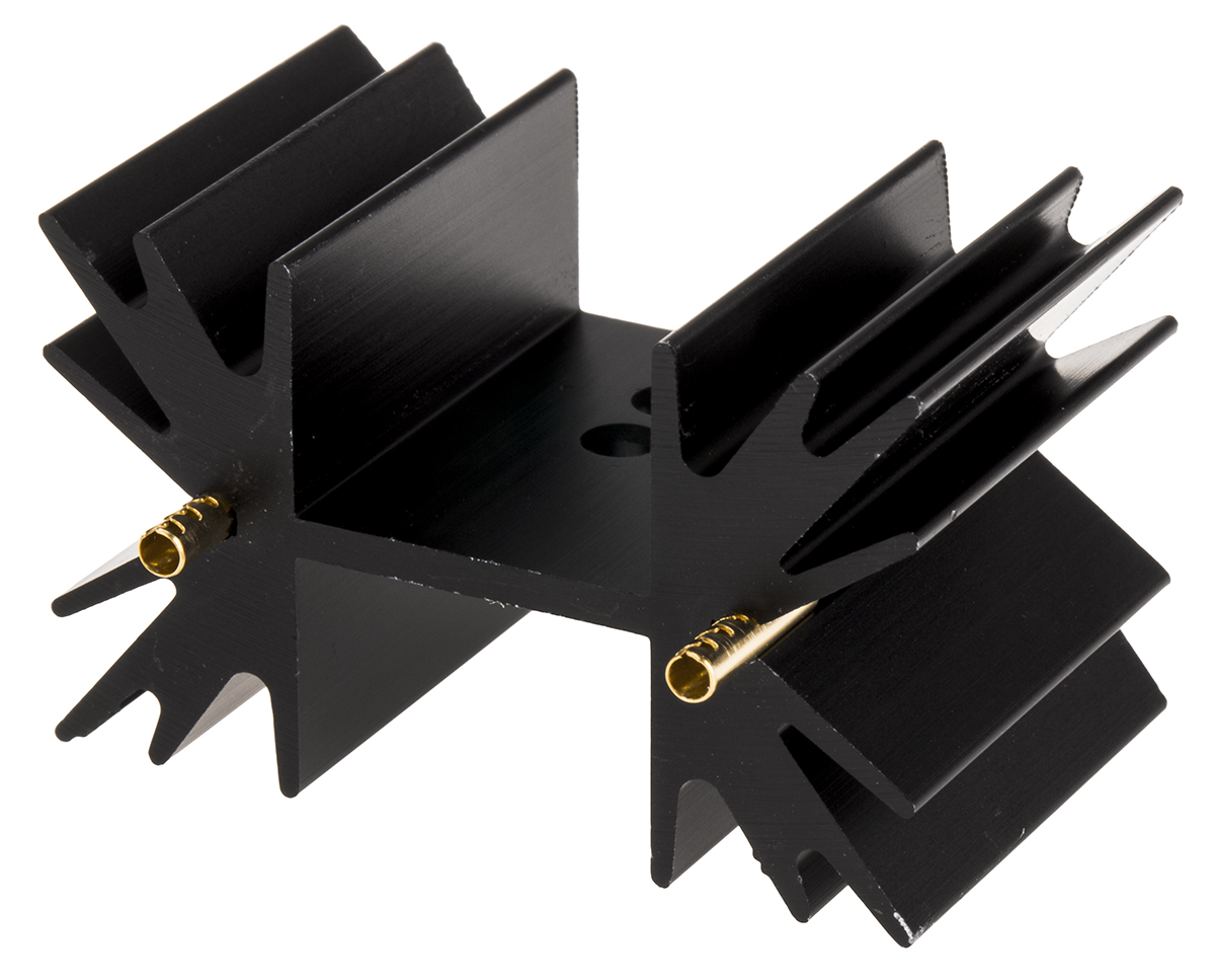 Fischer Elektronik Heatsink, 6.5K/W, 25.4 x 42 x 25mm, Clip