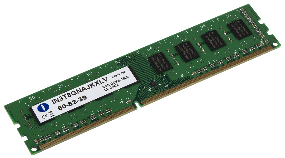 Integral Memory 8 GB DDR3 Desktop RAM, 1600MHz, DIMM, 1.35V