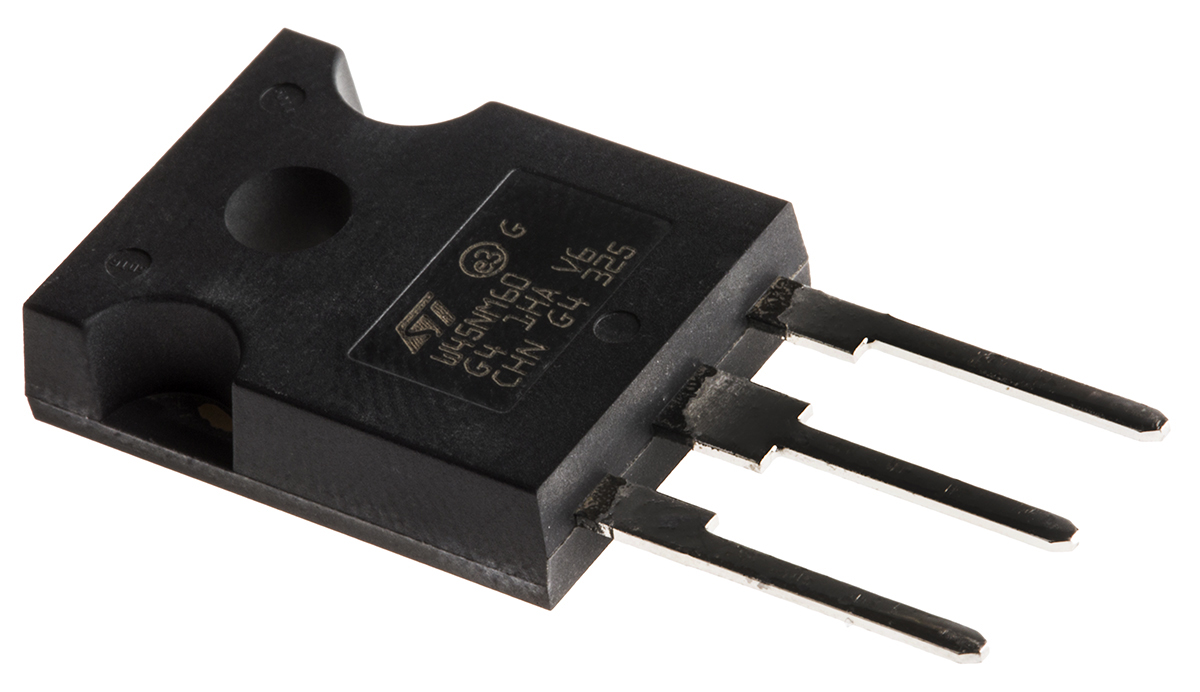 STMicroelectronics MDmesh Type N-Channel MOSFET, 45 A, 600 V Enhancement, 3-Pin TO-247 STW45NM60