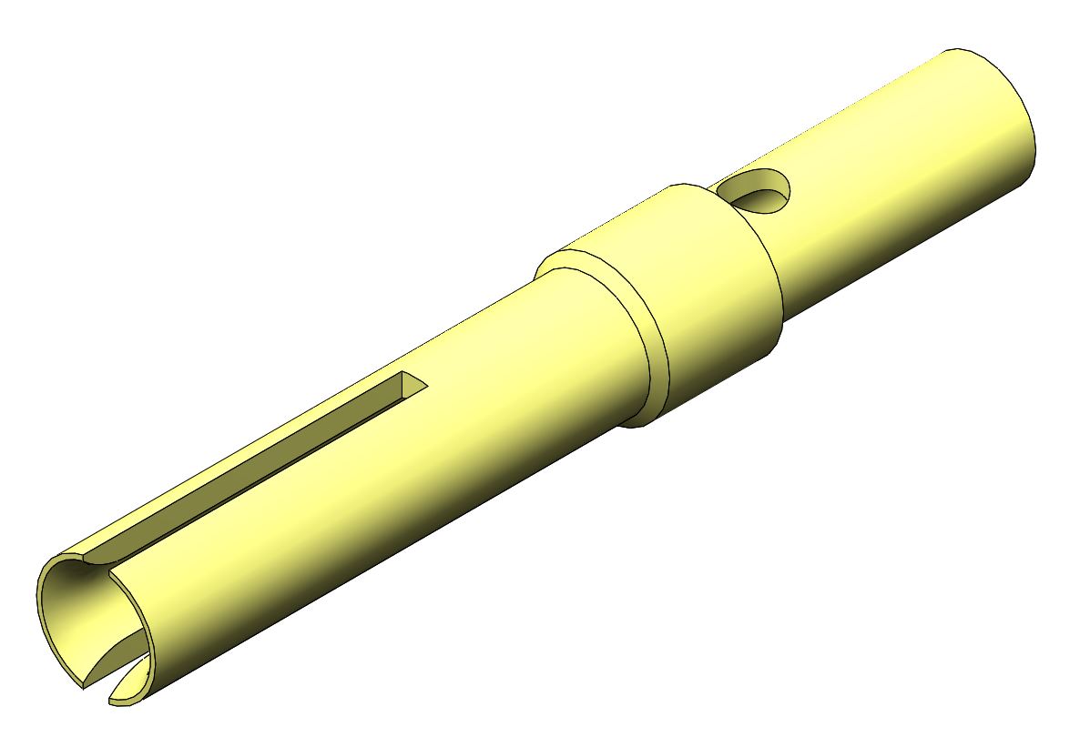 FCT from Molex, 173112 Series, size 1.8mm Female Crimp D-sub Connector Contact, Gold over Nickel Socket, 20 → 24