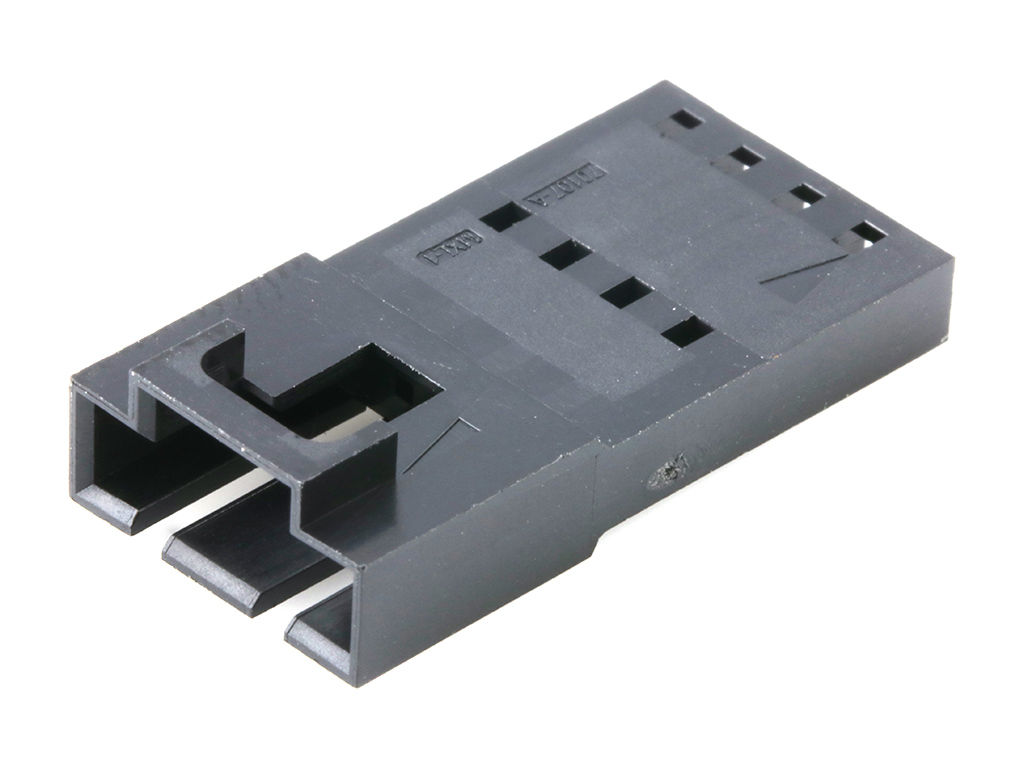 Molex, SL Female Connector Housing, 2.54mm Pitch, 4 Way, 1 Row
