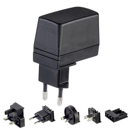 Friwo 7W Plug-In AC/DC Adapter 5V dc Output, 1.4A Output