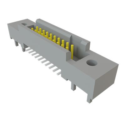 Samtec TFM Series Vertical Through Hole and Surface Mount PCB Header, 20 Contact(s), 1.27 mm Pitch, 2 Row, Shrouded