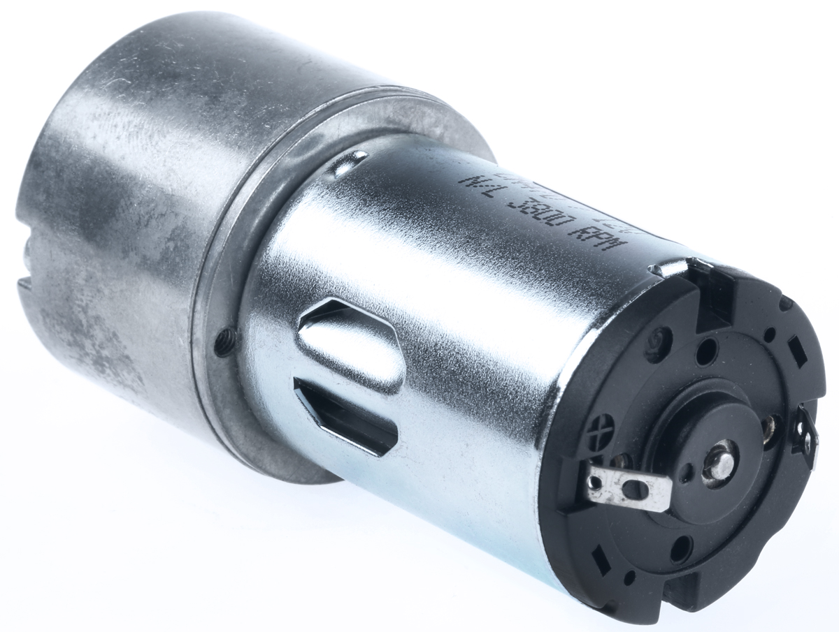 RS PRO Geared DC Geared Motor, 12 V dc, 30 Ncm, 11 rpm, 5mm Shaft Diameter