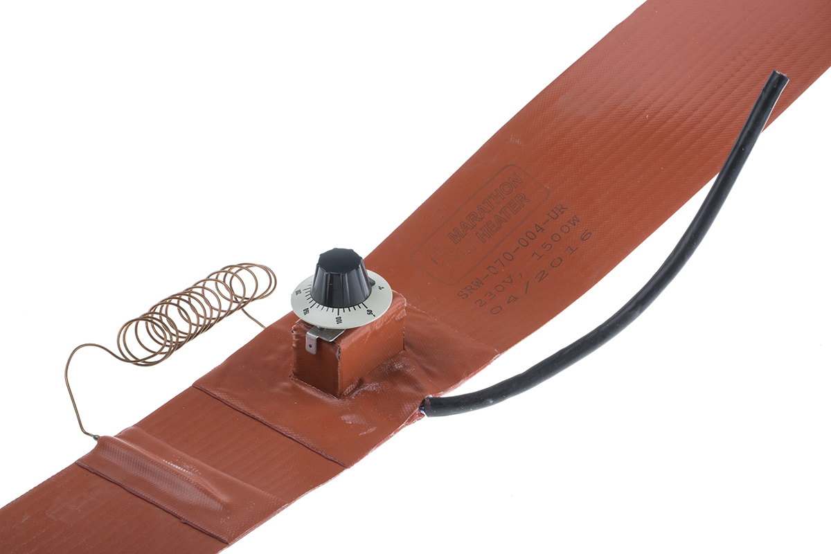 RS PRO Silicone Side Drum Heater, 101 x 1778mm