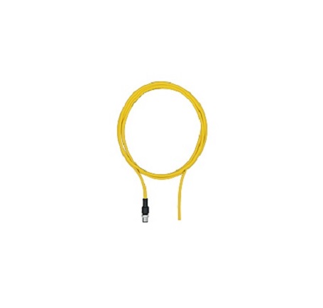 Pilz Male 5 way M12 to Open Line End Cable, 10 m