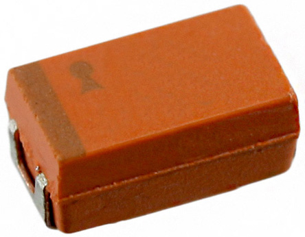 KYOCERA AVX 100μF Niobium Capacitor 6.3V dc ±20%, Surface Mount 7.3mm, NOJ