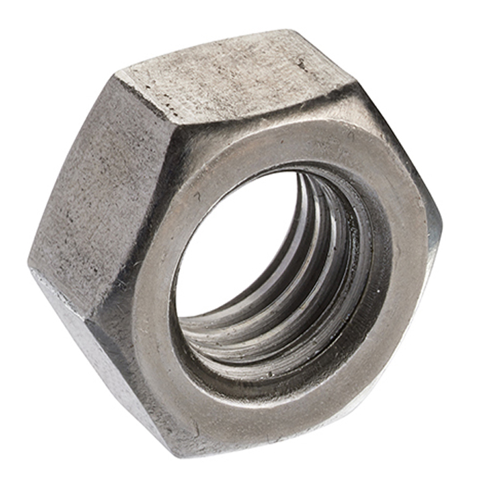 RS PRO, Plain Steel Hex Nut, DIN 934, M36