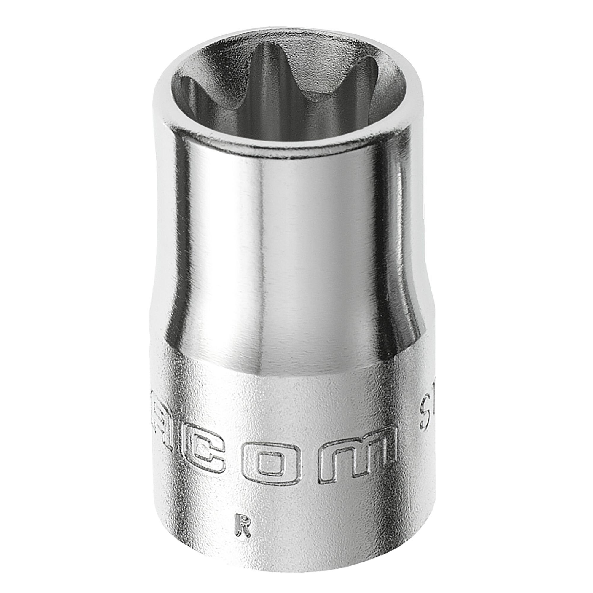 Facom 1/2 in Drive E18 Standard Socket, Torx, 37 mm Overall Length