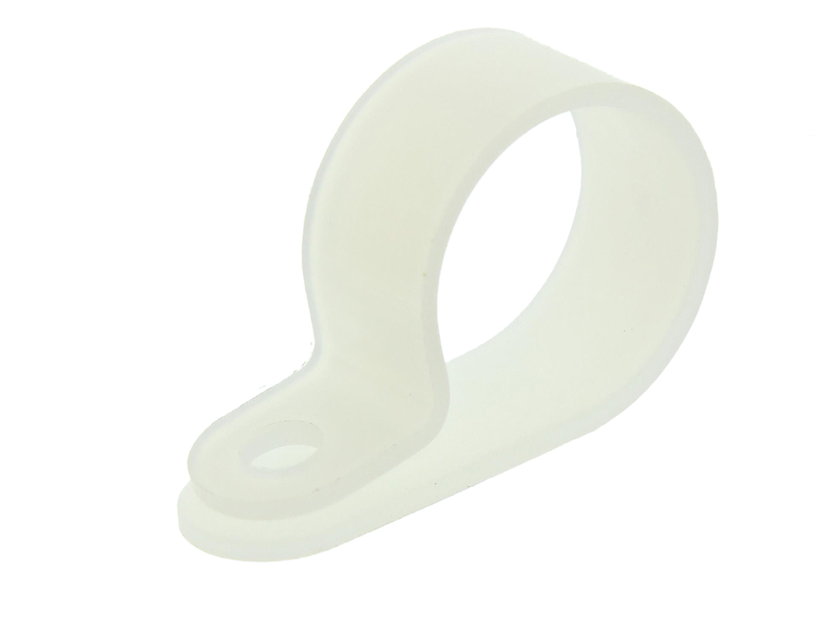 HellermannTyton 17.5mm Natural, Polyamide P Clip