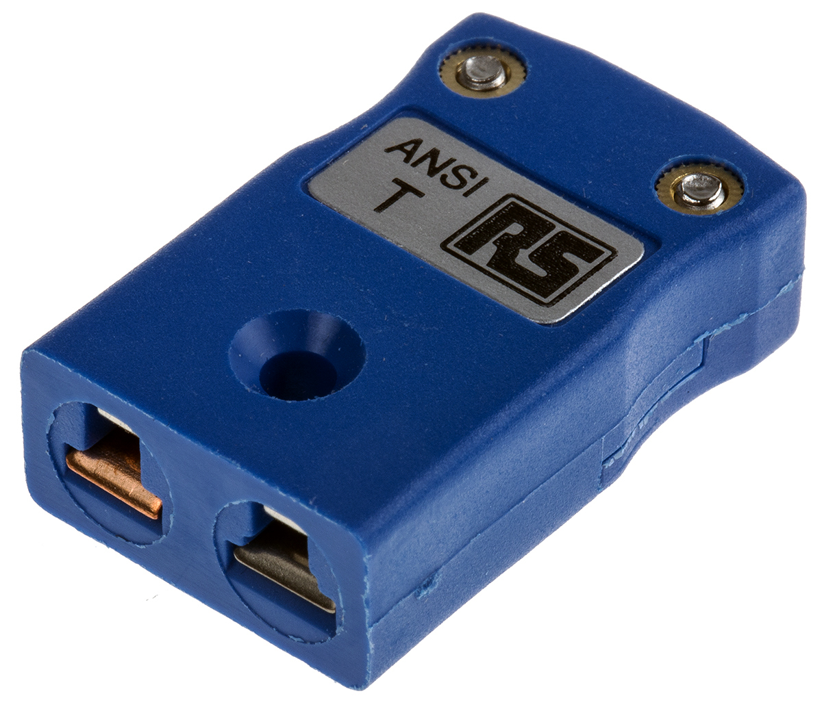 RS PRO Miniature Thermocouple Connector for Use with Type T Thermocouple, 4mm Probe, ANSI, RoHS Compliant Standard