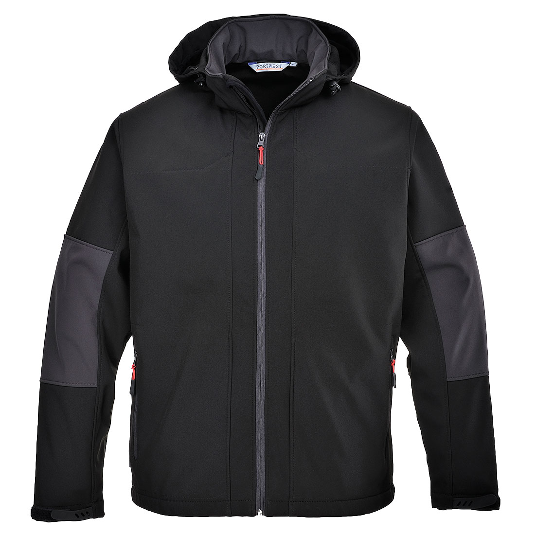 Portwest Black/Green/White/Yellow Jacket