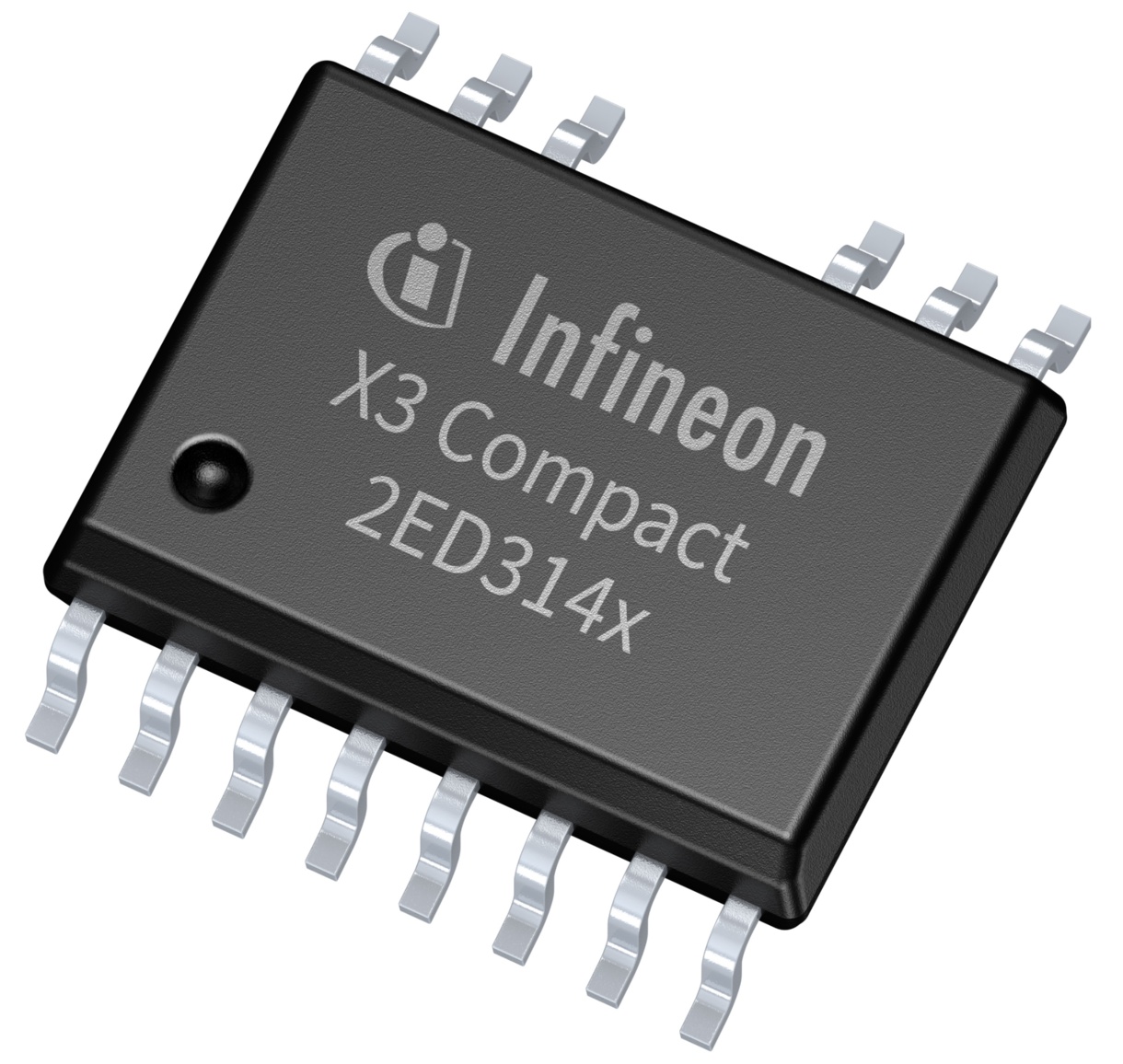 Infineon 2ED3144MC12LXUMA1 High Side Gate Driver 2, 6 A 14-Pin 17 V, PG-DSO-14-71