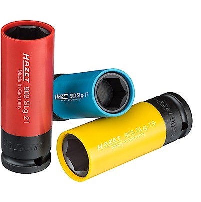 HAZET 3-Piece Metric 1/2 in Wheel Nut Socket Set