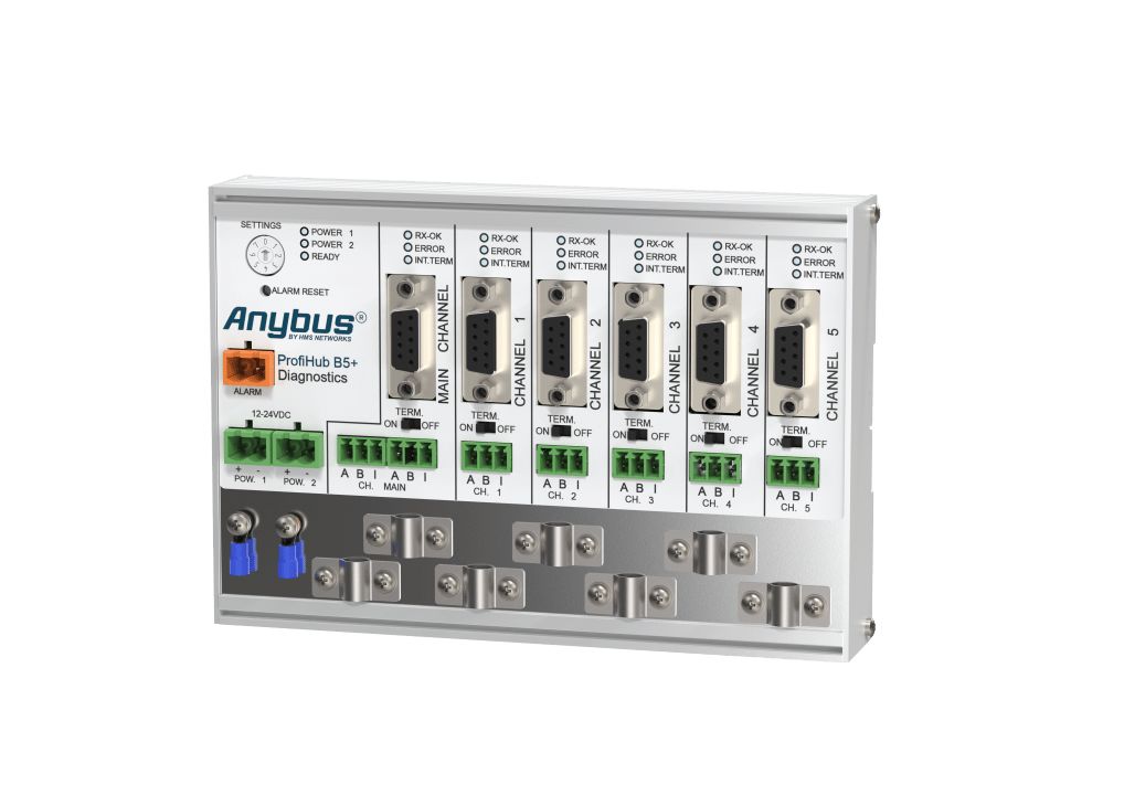 Anybus PROFIBUS Industrial Interface Converter, ProfiHub B5+