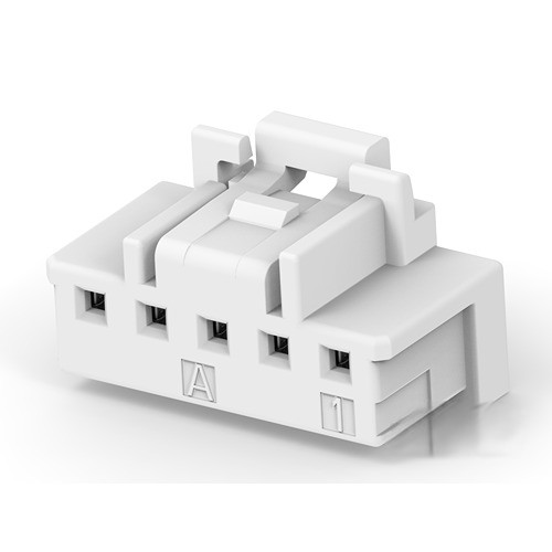 TE Connectivity, 1-2232979 Plug Connector Housing, 2mm Pitch, 5 Way, 1 Row Vertical