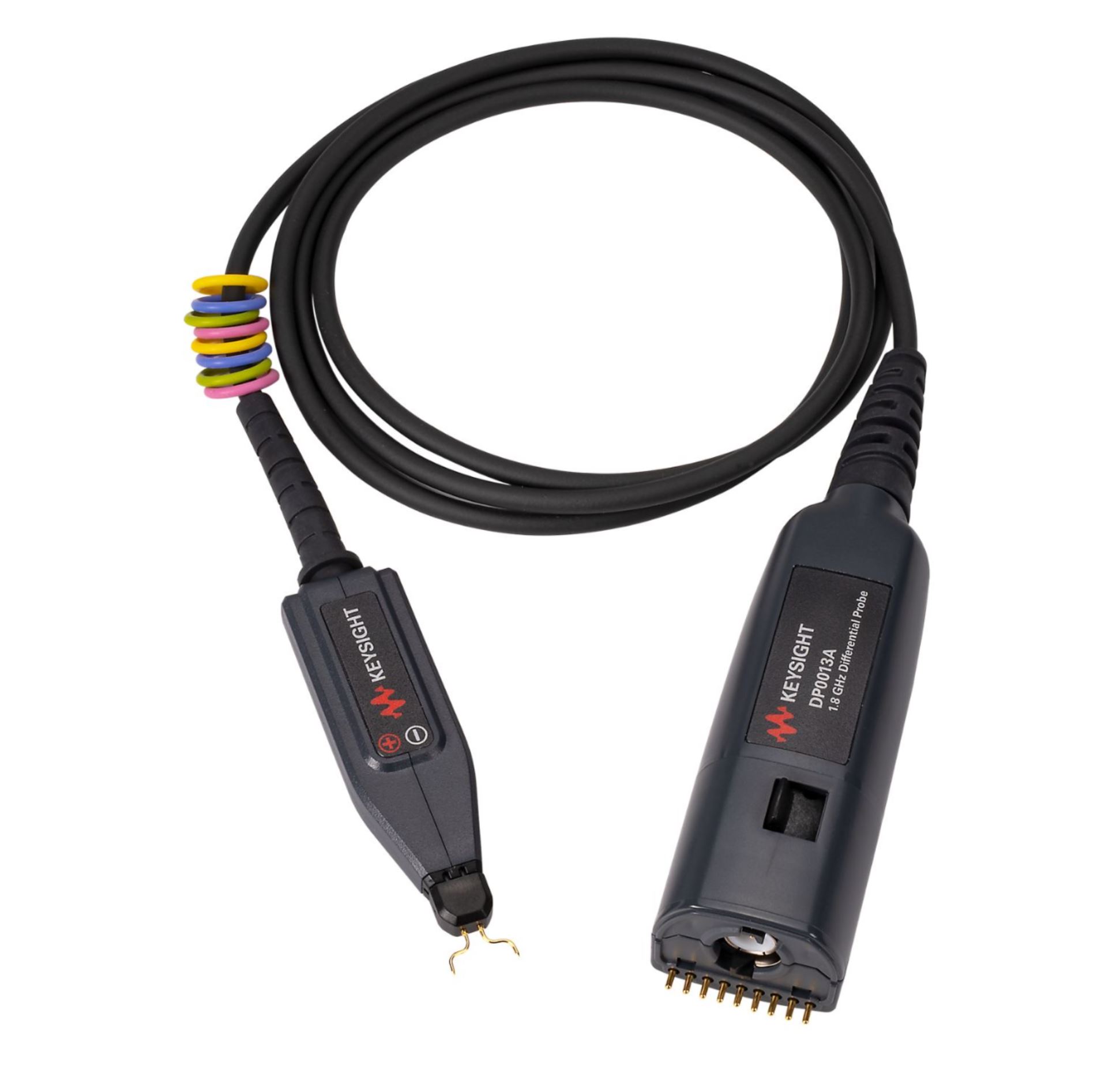 Keysight Technologies DP00 Series DP0010A Oscilloscope Probe, Differential Type, 250MHz, 85:1dB, D-Sub 9-pin, SMA