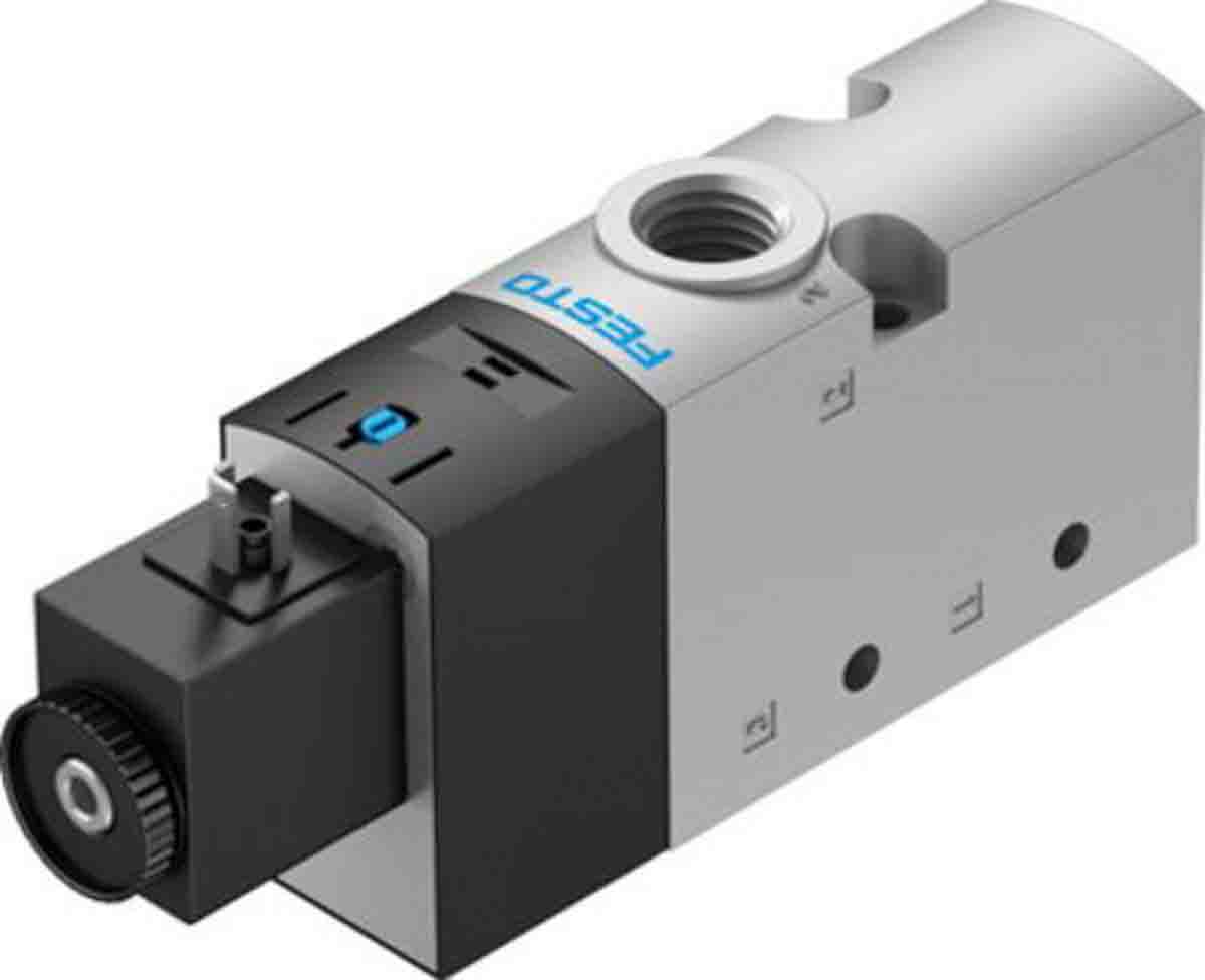 Festo 3/2 Closed, Monostable Solenoid Valve - Electrical G 3/8 VUVS Series, 575574