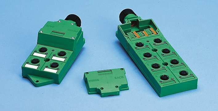 Phoenix Contact SACB Series Sensor Box, M12, 4 way, 8 port