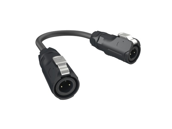 Amphenol Communications Solutions Male M12 to Male M12 Sensor Actuator Cable, 3 m
