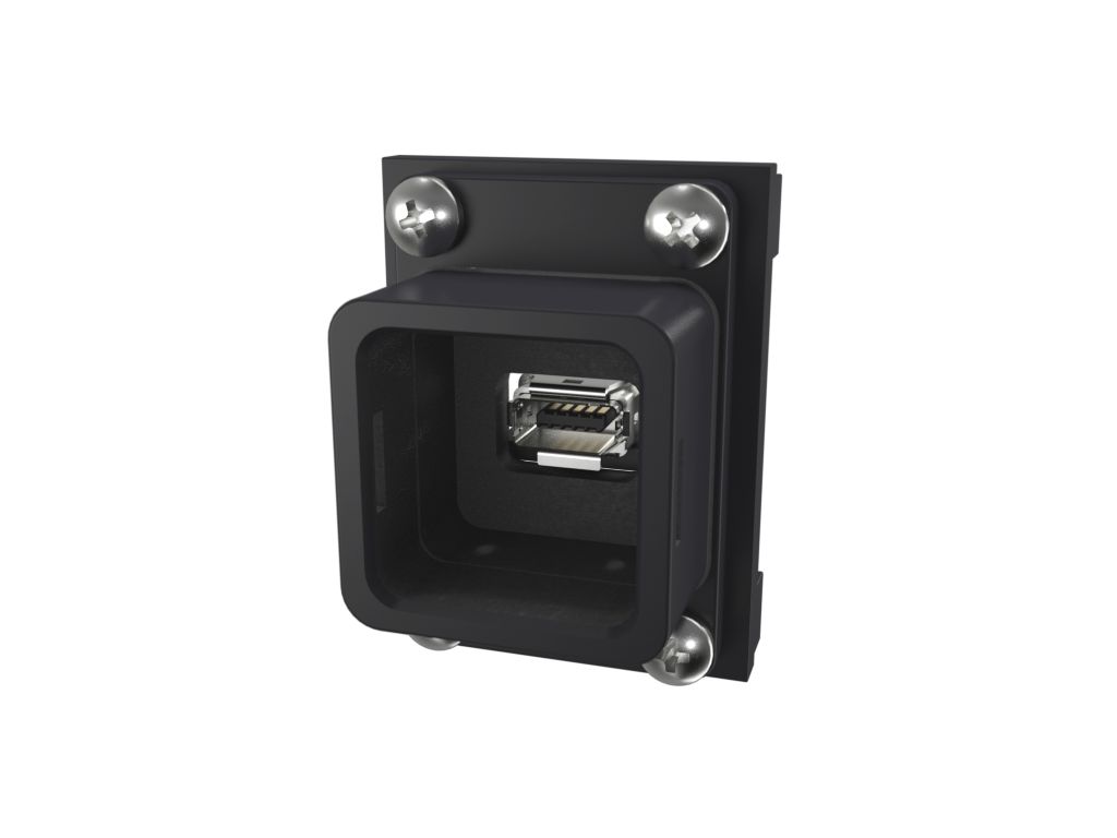 Amphenol Communications Solutions NDH Series Plug Ethernet Connector, Push-Pull, Cat5e