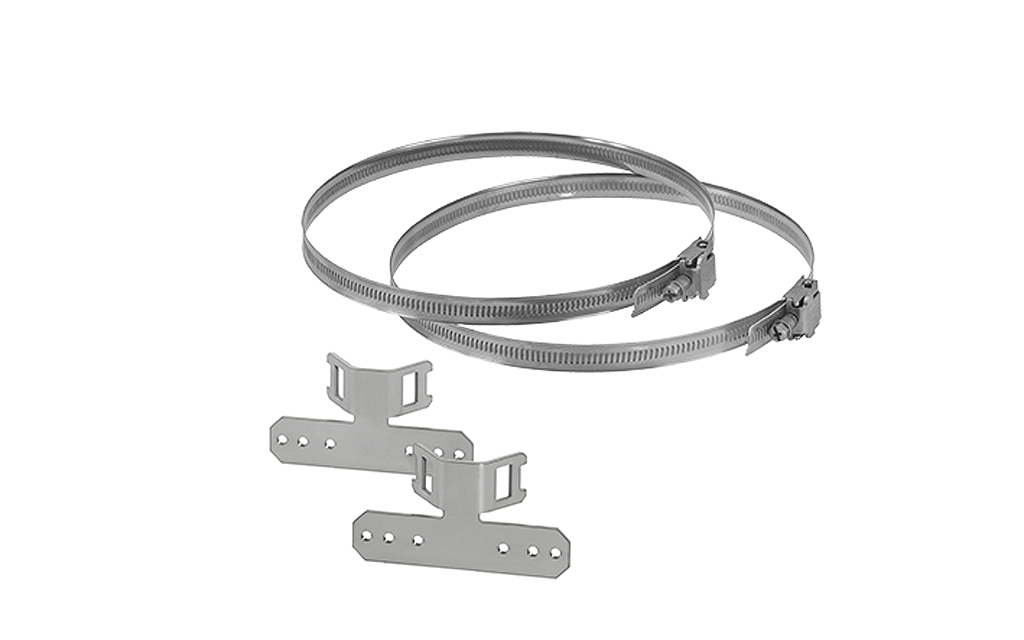 HENSEL Stainless Steel Hex Screw Hose Clip Kit, 43mm Band Width, 60 → 150mm ID