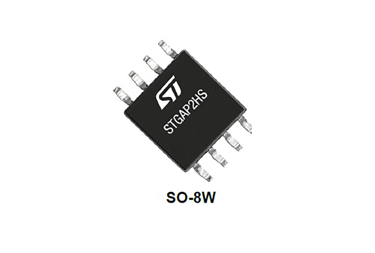 STMicroelectronics STGAP2HSCMTR MOSFET Gate Driver 1, 4 A 8-Pin 5.5 V, SO-8