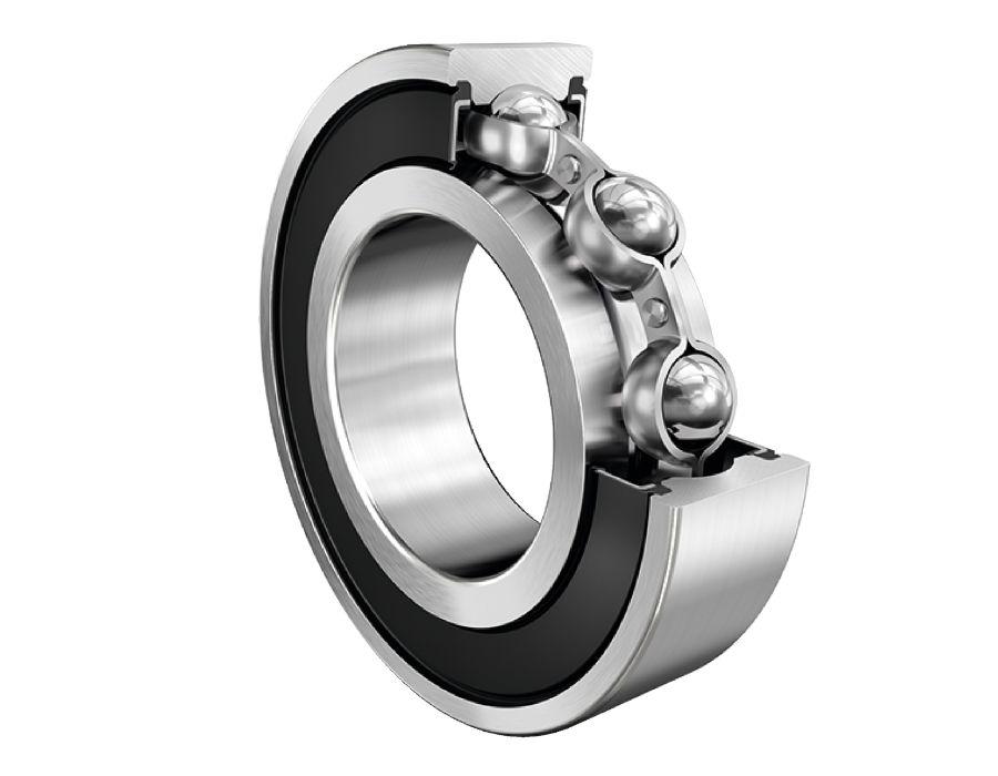 FAG 61912-2RSR 1 Row Ball Bearing - 60 mm ID, 85 mm OD