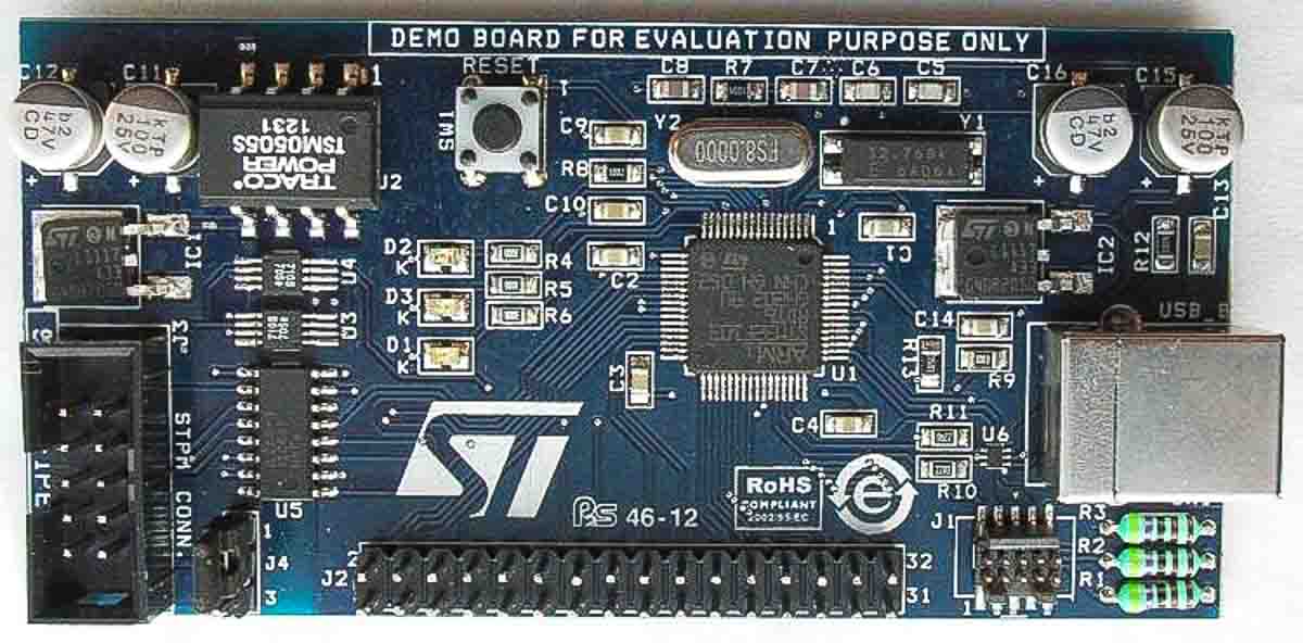 STMicroelectronics Interface Board Power Management for STM32F103RDT6, USBLC6-2P6 for STPMxx Family of Energy Meter ICs