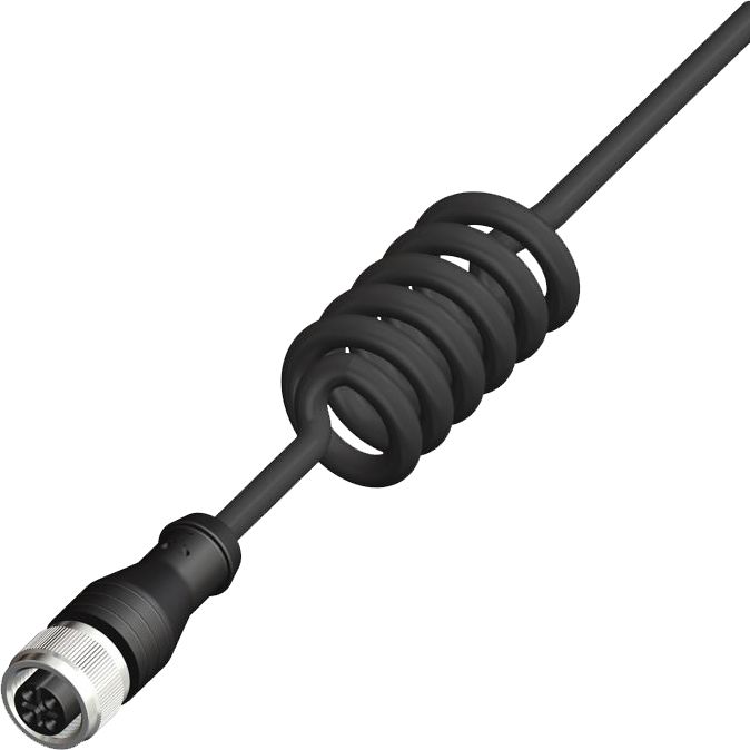 RS PRO Female 3 way Straight M8 to Unterminated Free Cable End Actuator/Sensor Cable, 660 mm