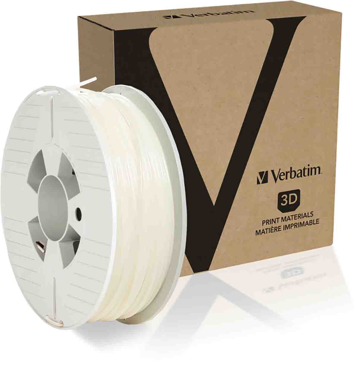 Verbatim 2.85mm Transparent PLA 3D Printer Filament, 1kg
