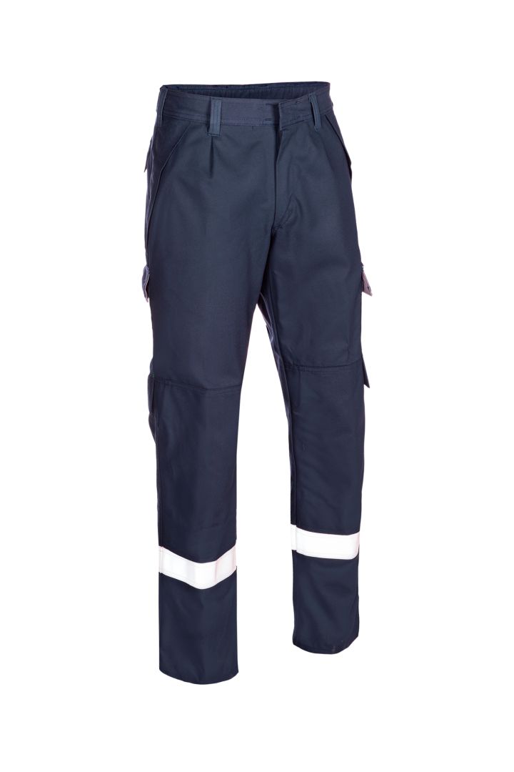 Sioen Uk Navy Arc Flash Trousers, 34
