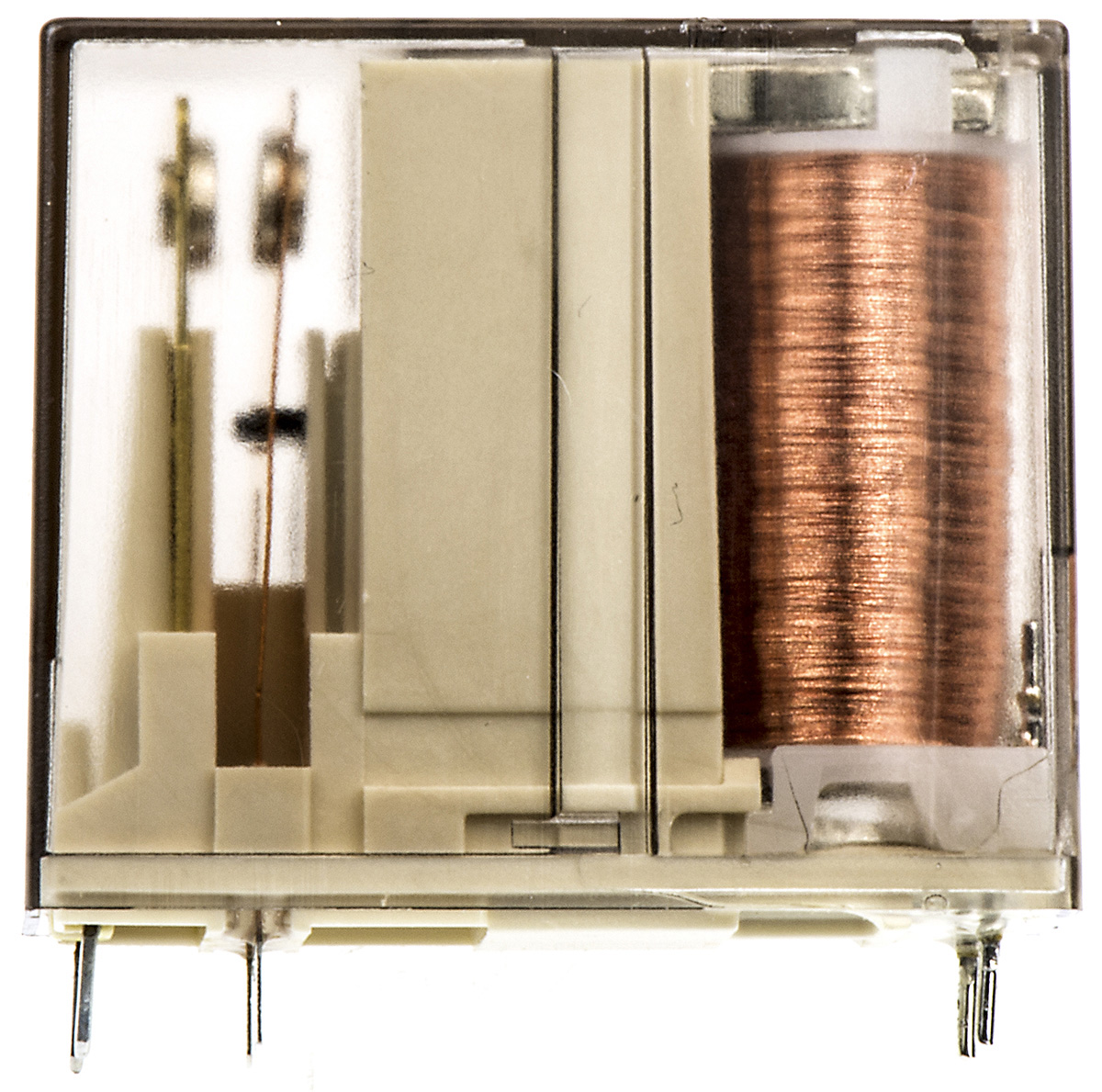 TE Connectivity PCB Mount Power Relay, 12V dc Coil, 16A Switching Current, SPST