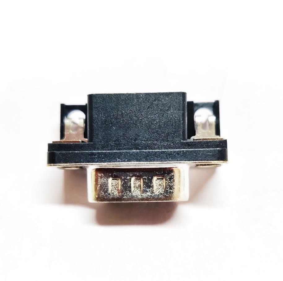 RS PRO 9 Way Right Angle Panel Mount D-sub Connector Plug, with Panel