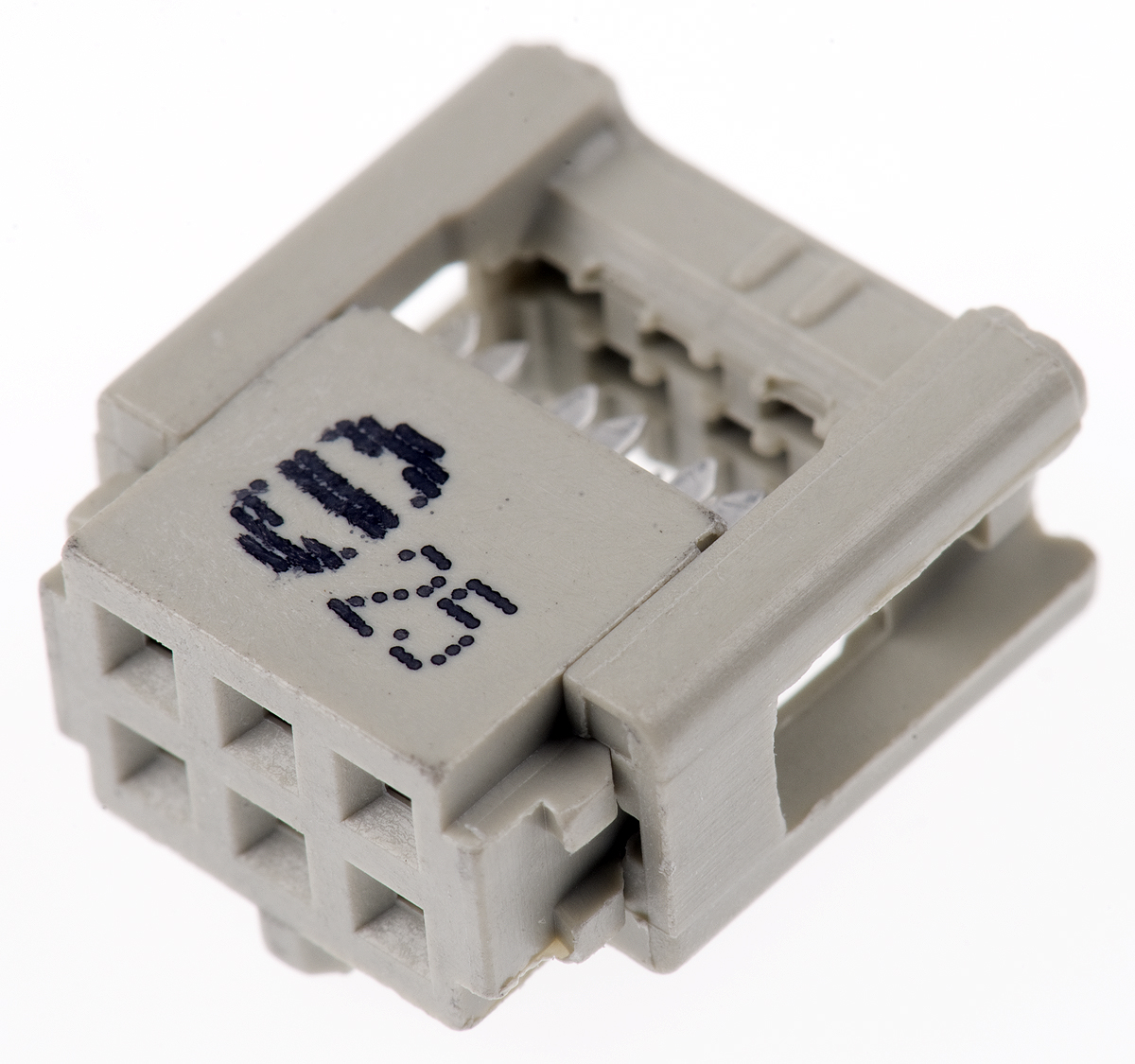HARTING 6-Way IDC Connector Socket for Cable Mount, 2-Row