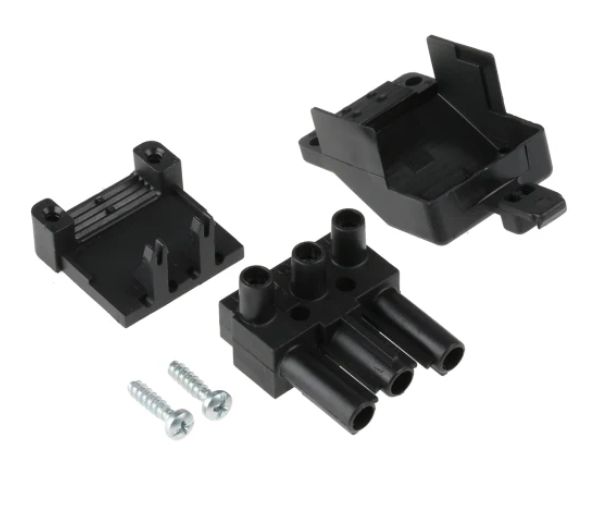 Wieland ST18 Series Connector, 3-Pole, Male, Cable Mount, 16A, IP20