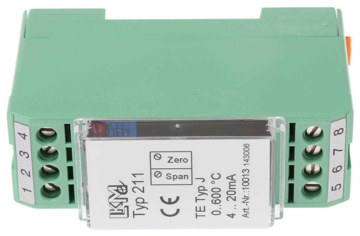 LKMelectronic LKM 211 Temperature Transmitter TC Type J Input, 10 → 35 V