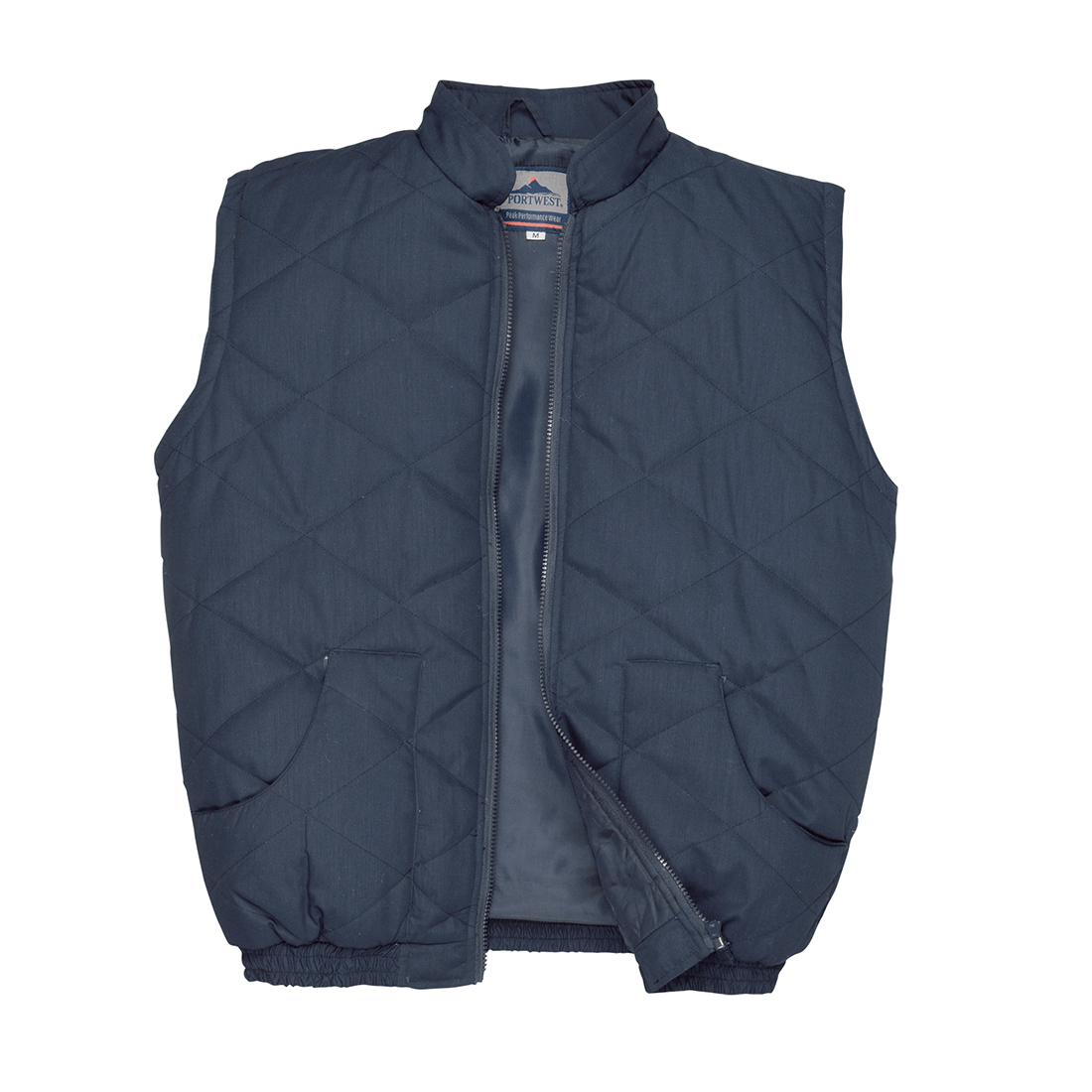 Portwest S412 Navy Comfortable, Soft Bodywarmer, 4XL